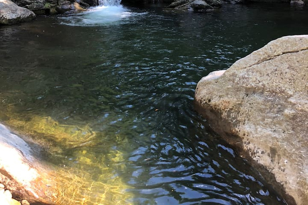Hazen’s Notch Swimming Hole (5min away)
