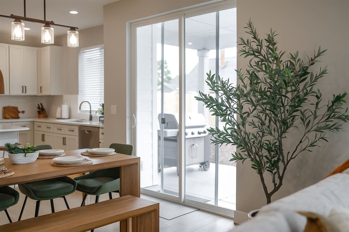 We also have a Weber Genesis S-Series grill — perfect for grill lovers. 