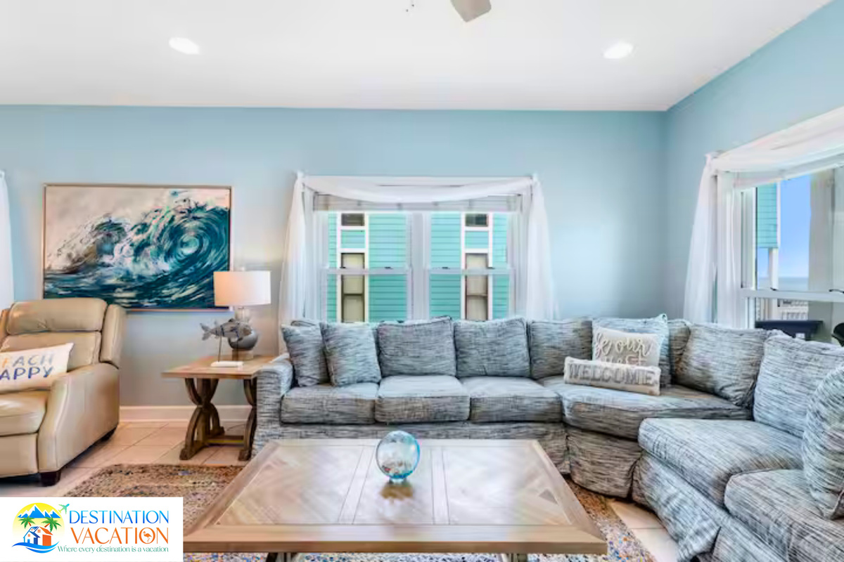Cozy coastal interiors invite unforgettable moments.