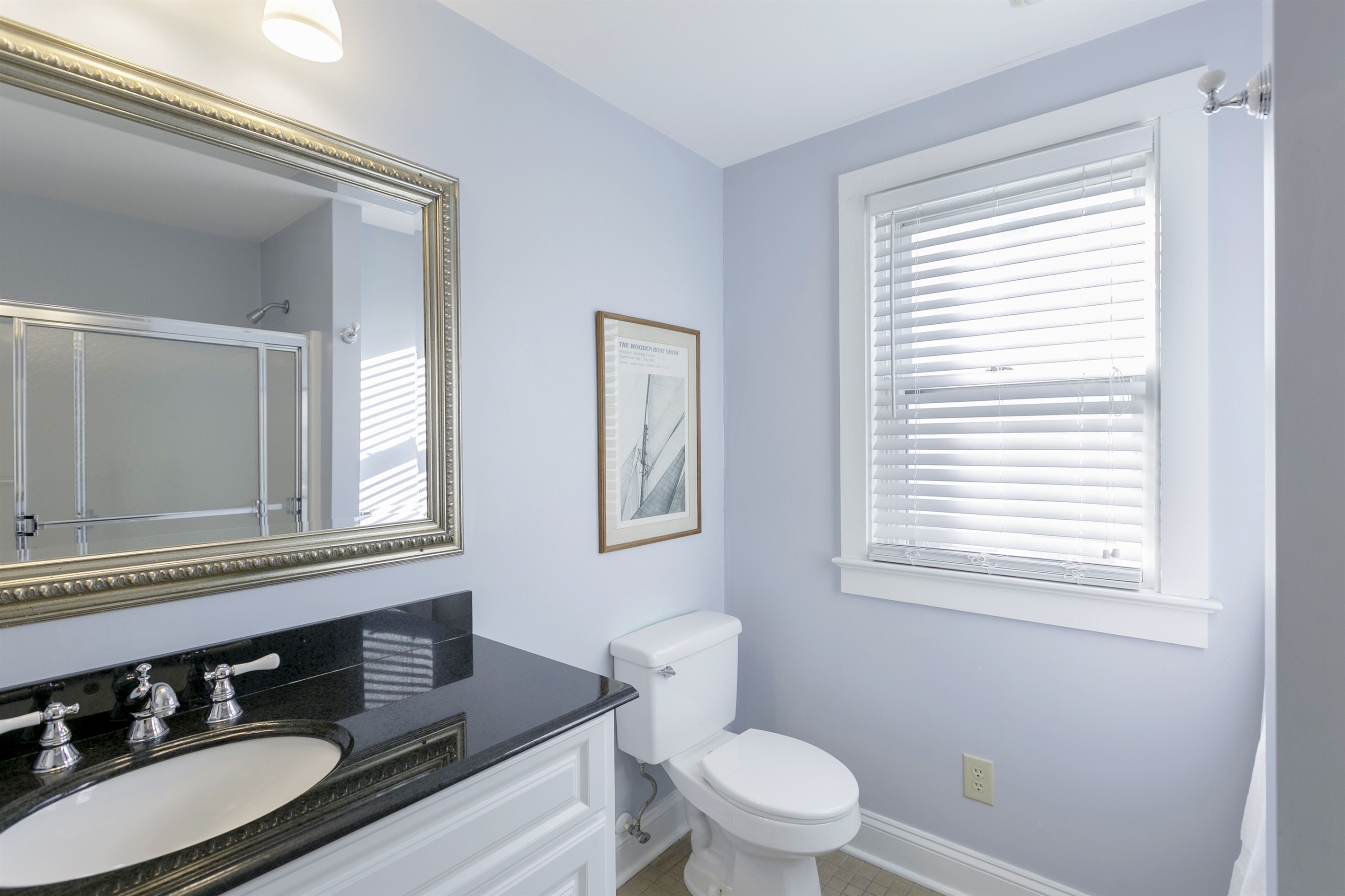 First floor Bathroom with shower and Tub