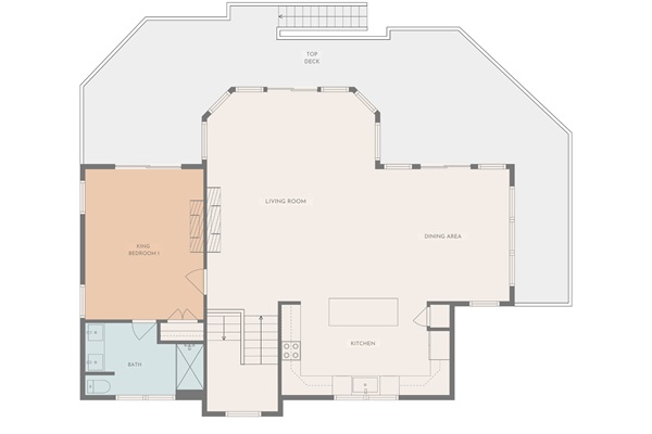 Top Level Floor Plan