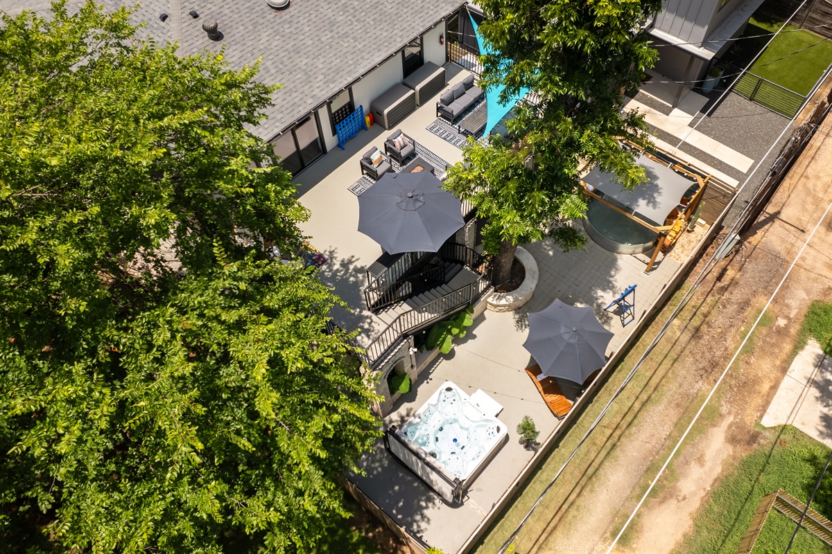 Enjoy a bird's eye view of the majestic outdoors.