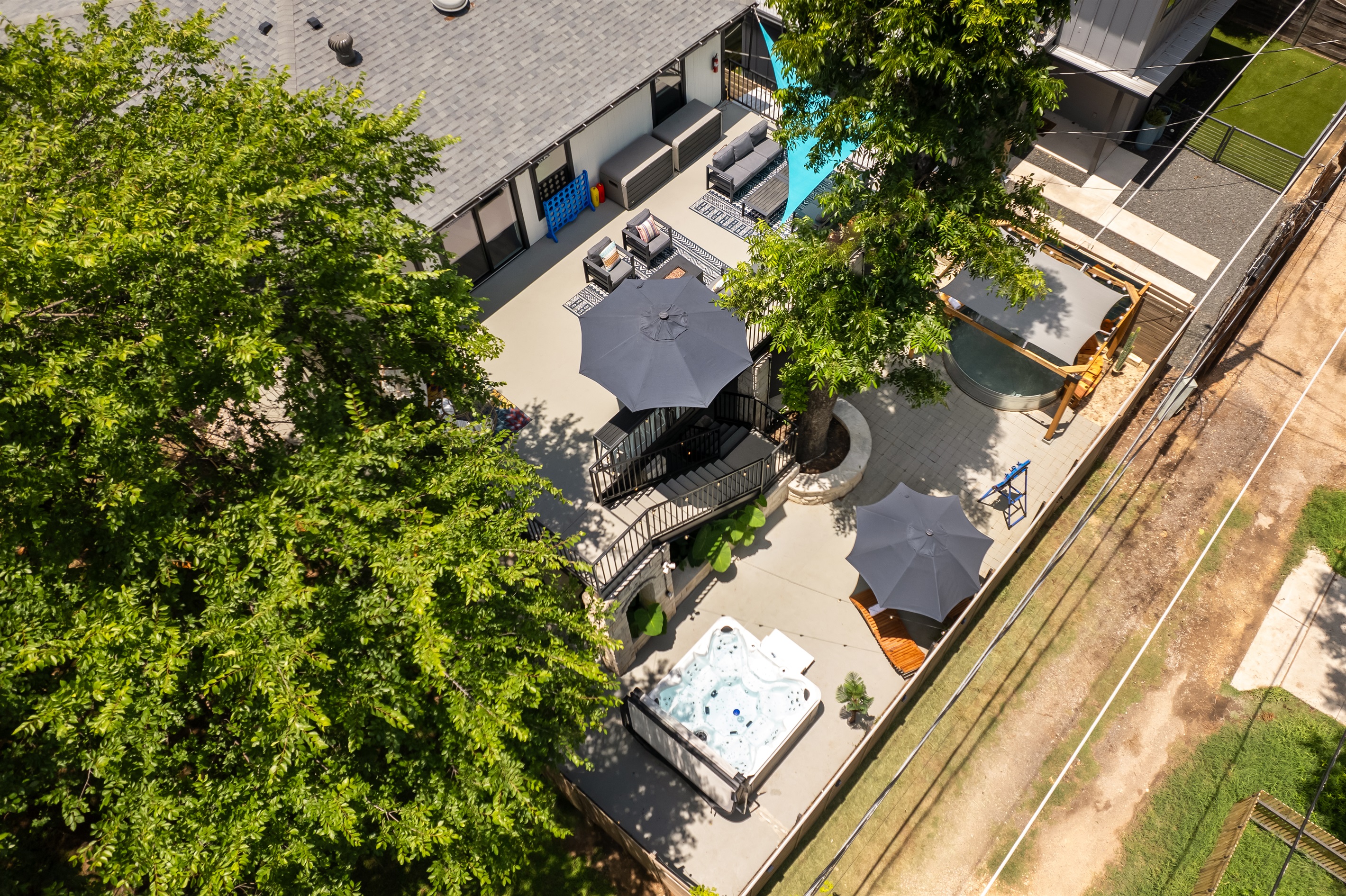 Enjoy a bird's eye view of the majestic outdoors.