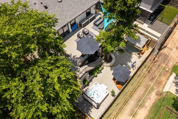Enjoy a bird's eye view of the majestic outdoors.