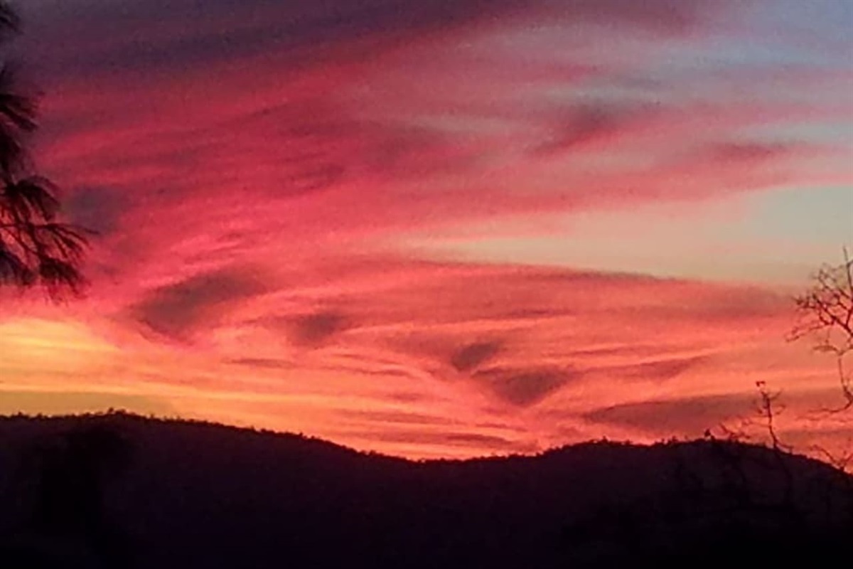 Capture the incredible sunsets from the back deck