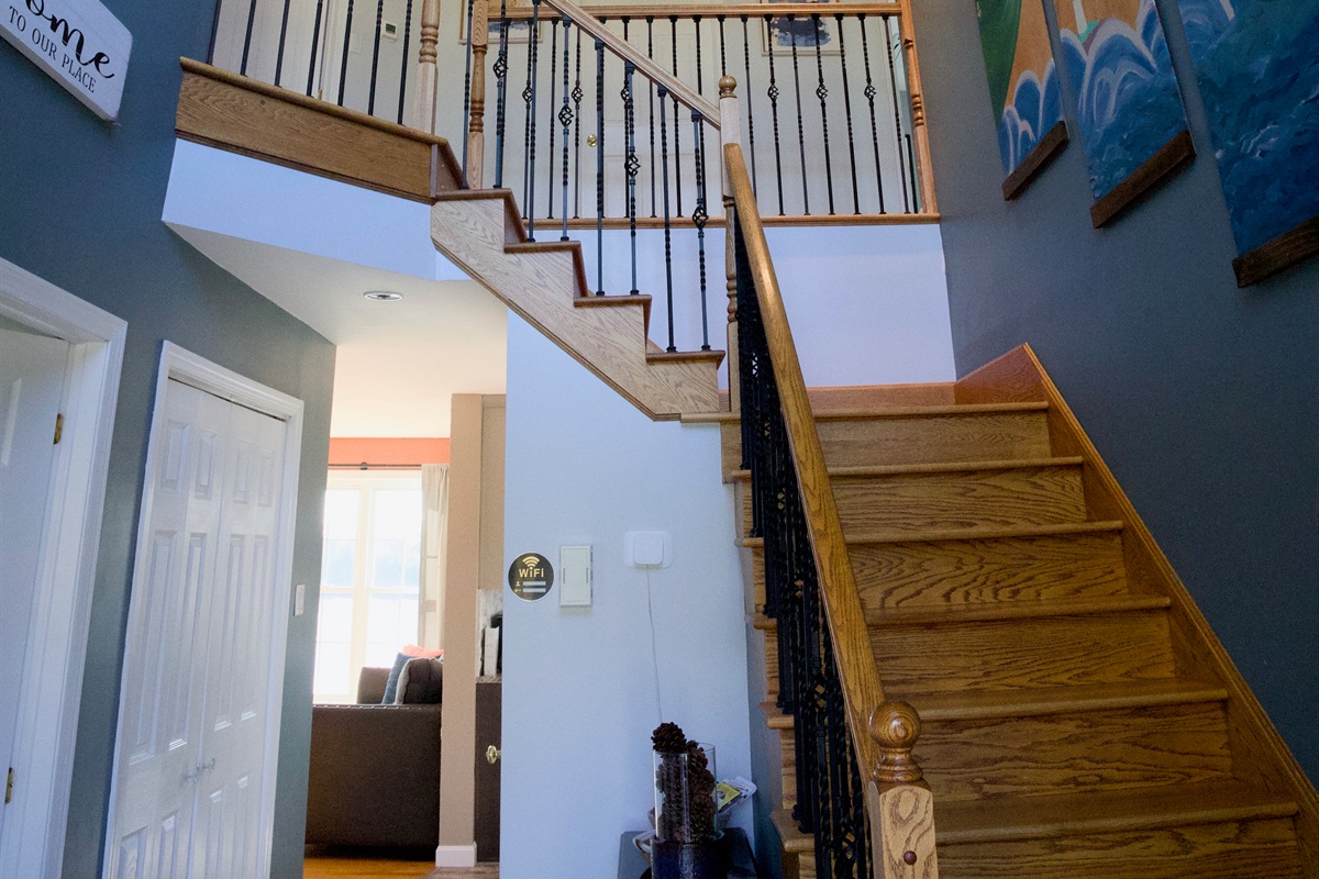 2 story Entryway.