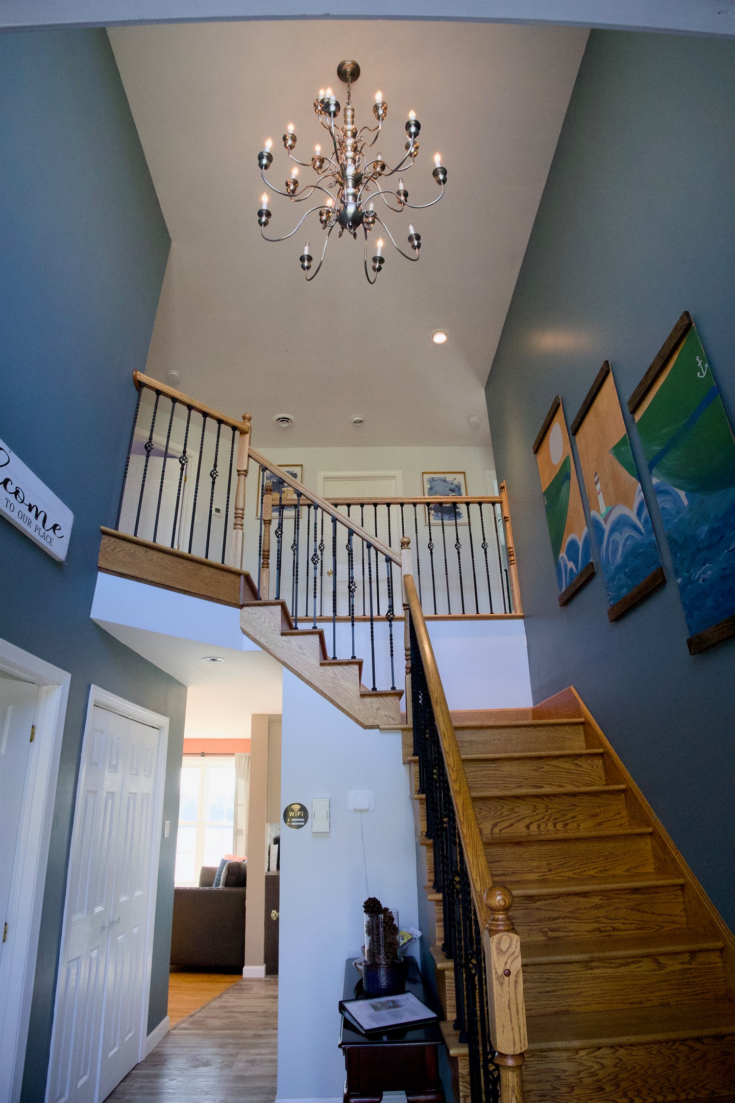 2 story Entryway.