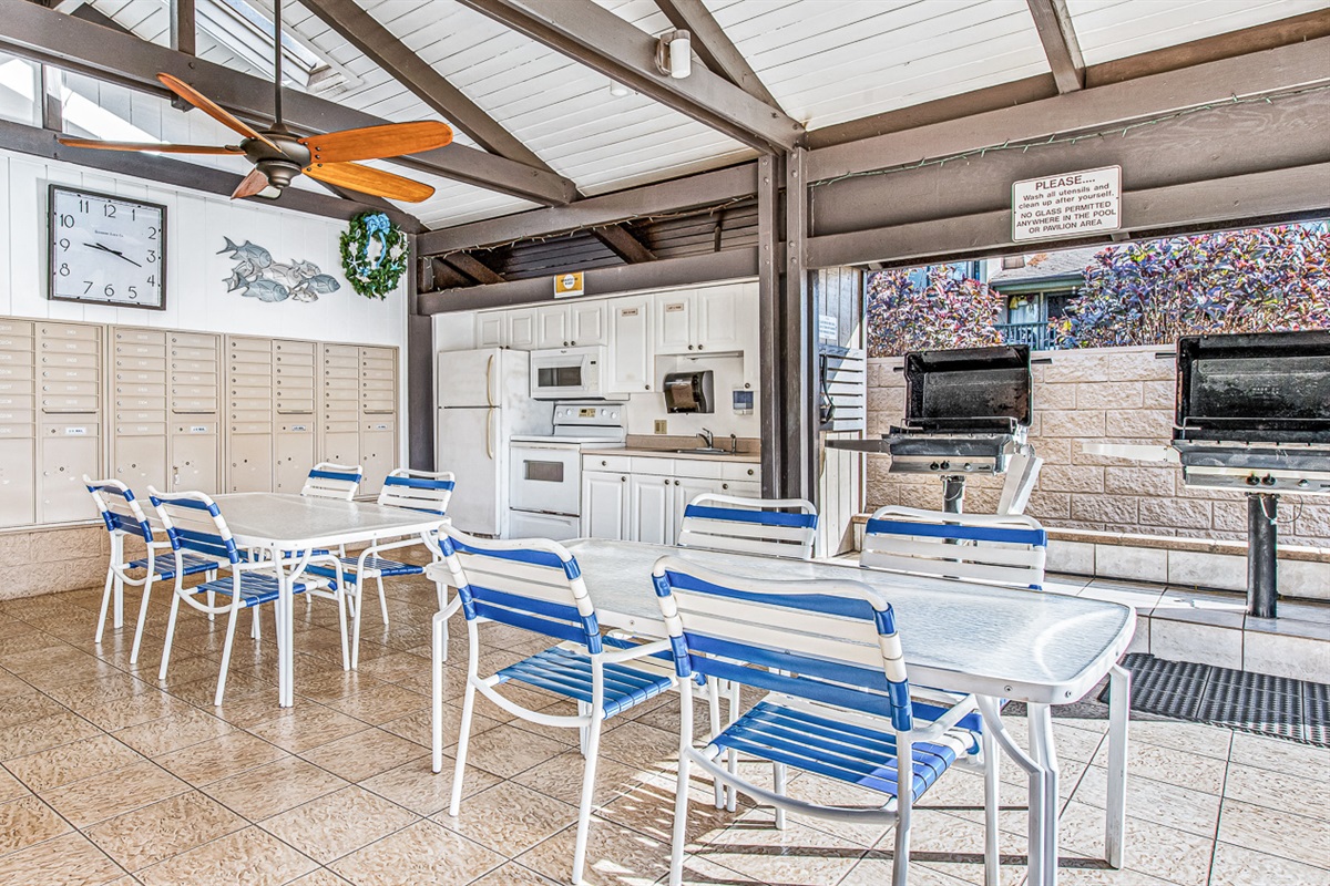 Another relaxed dining option and maybe you'll make some new friends!