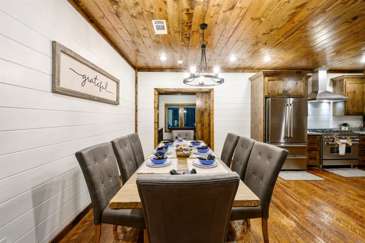 Share stories and savor moments at this central hub of warmth and connection.