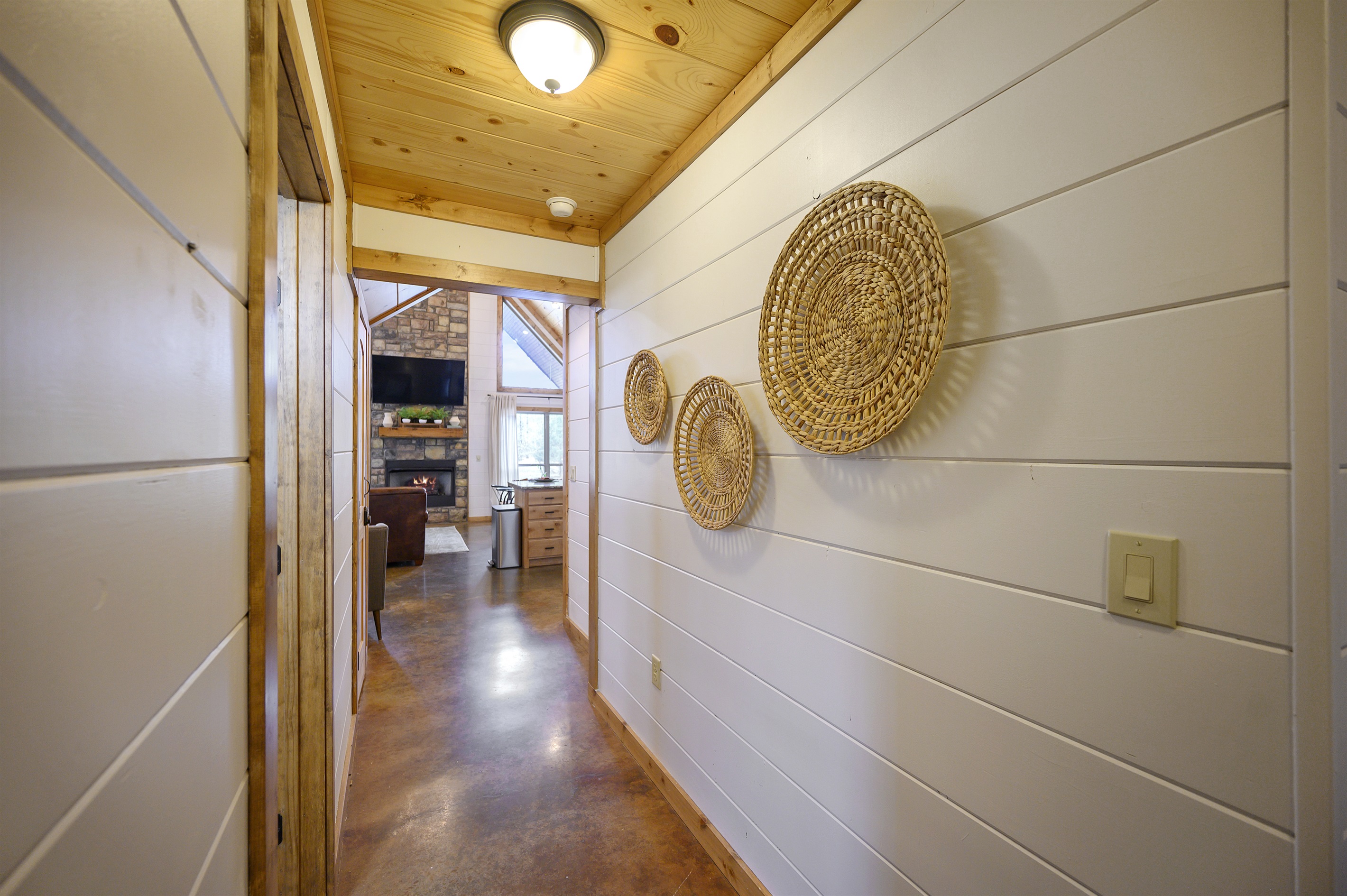 Welcome to our enchanting hallway, where every step is a journey through elegance and charm