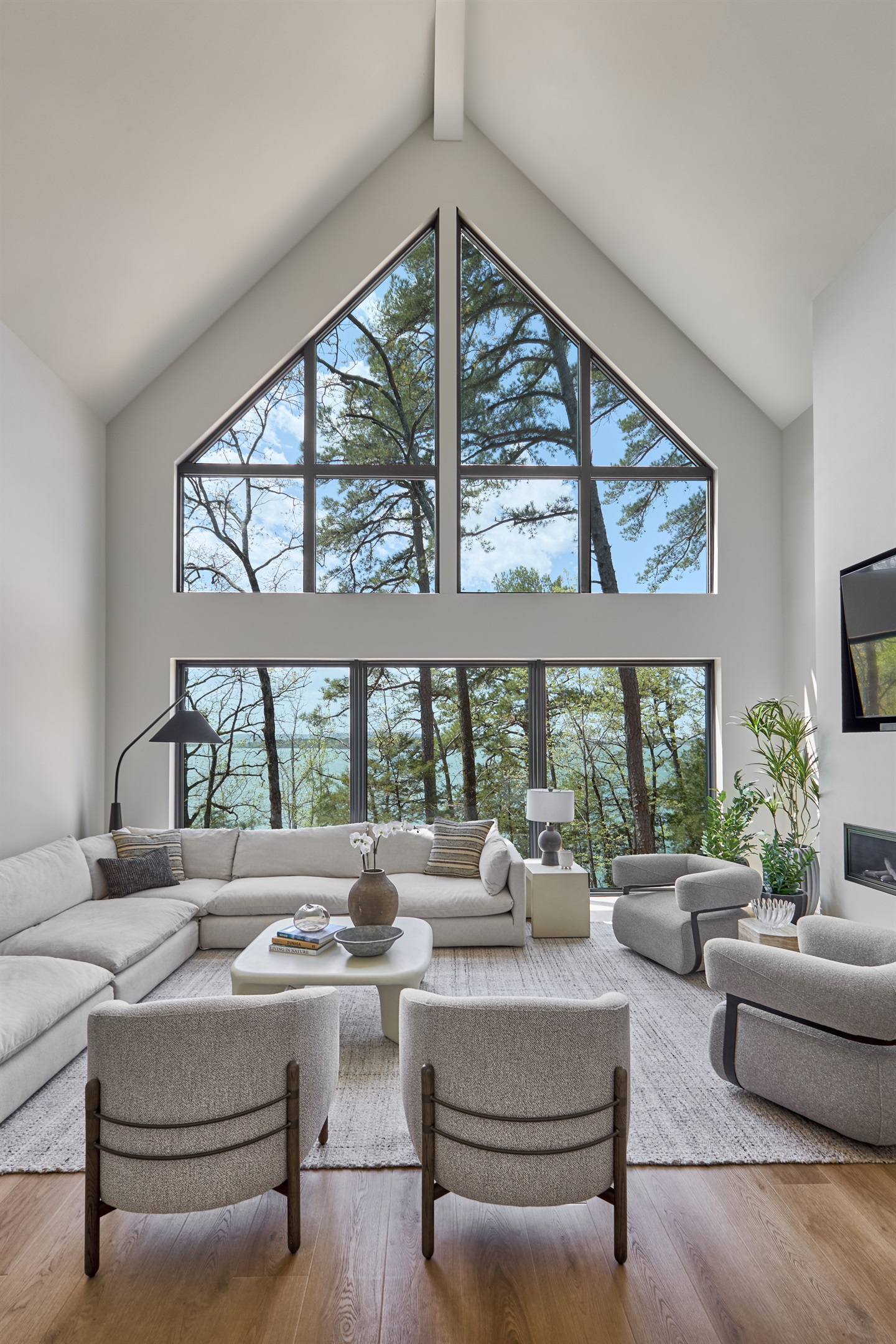 Natural light floods this spacious living area—perfect for unwinding with a book or catching up with friends.