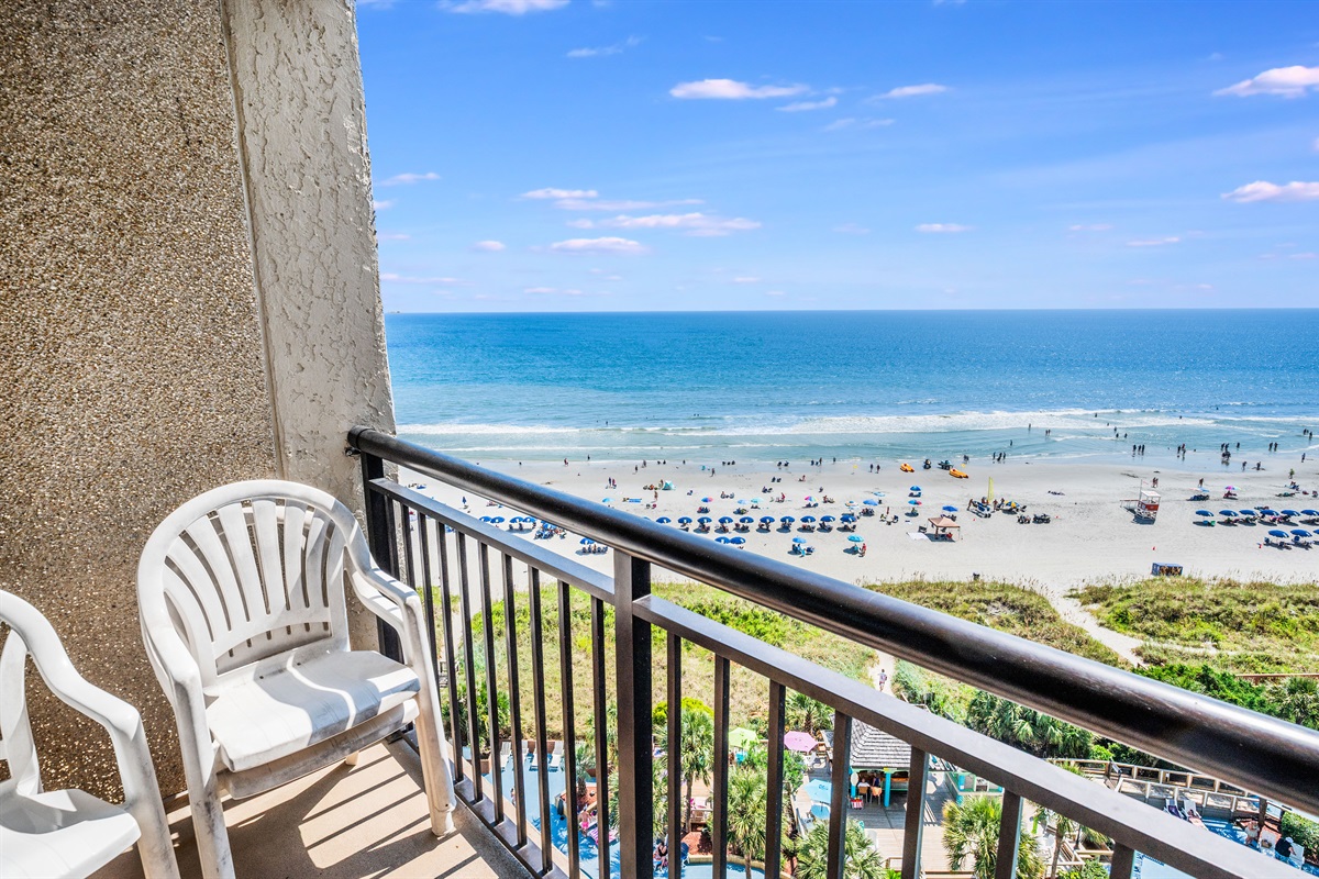 Amazing View from the Balcony!