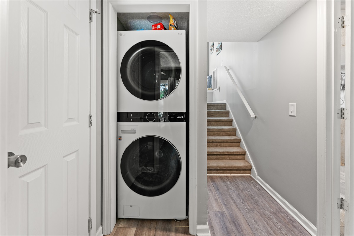 Washer and dryer for your use
