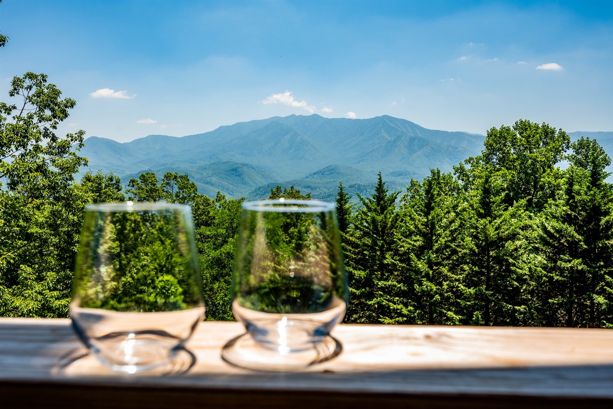 Great view from the deck