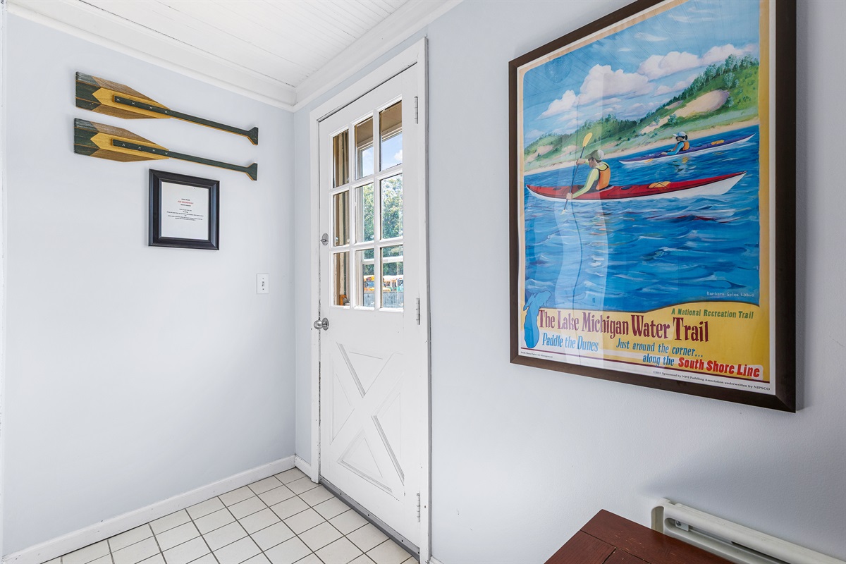 Thoughtful coastal touches throughout the home add character and charm to every corner.