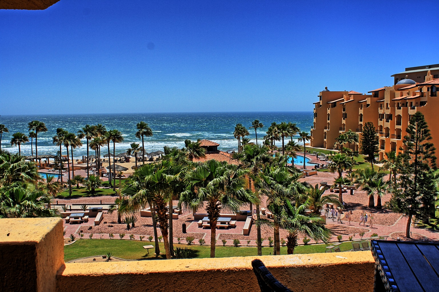 resort, beach and sea views from your balcony