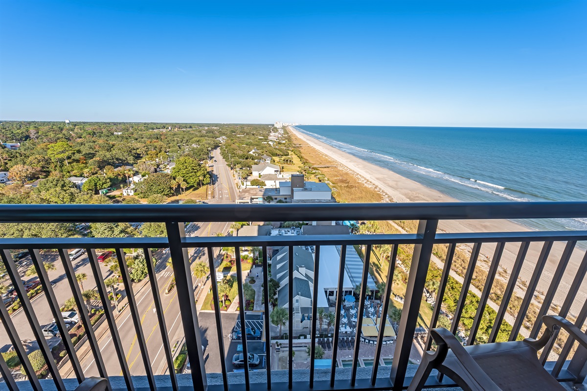 Breathtaking Views from Balcony!