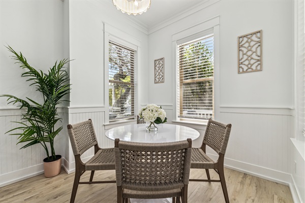 Dining area