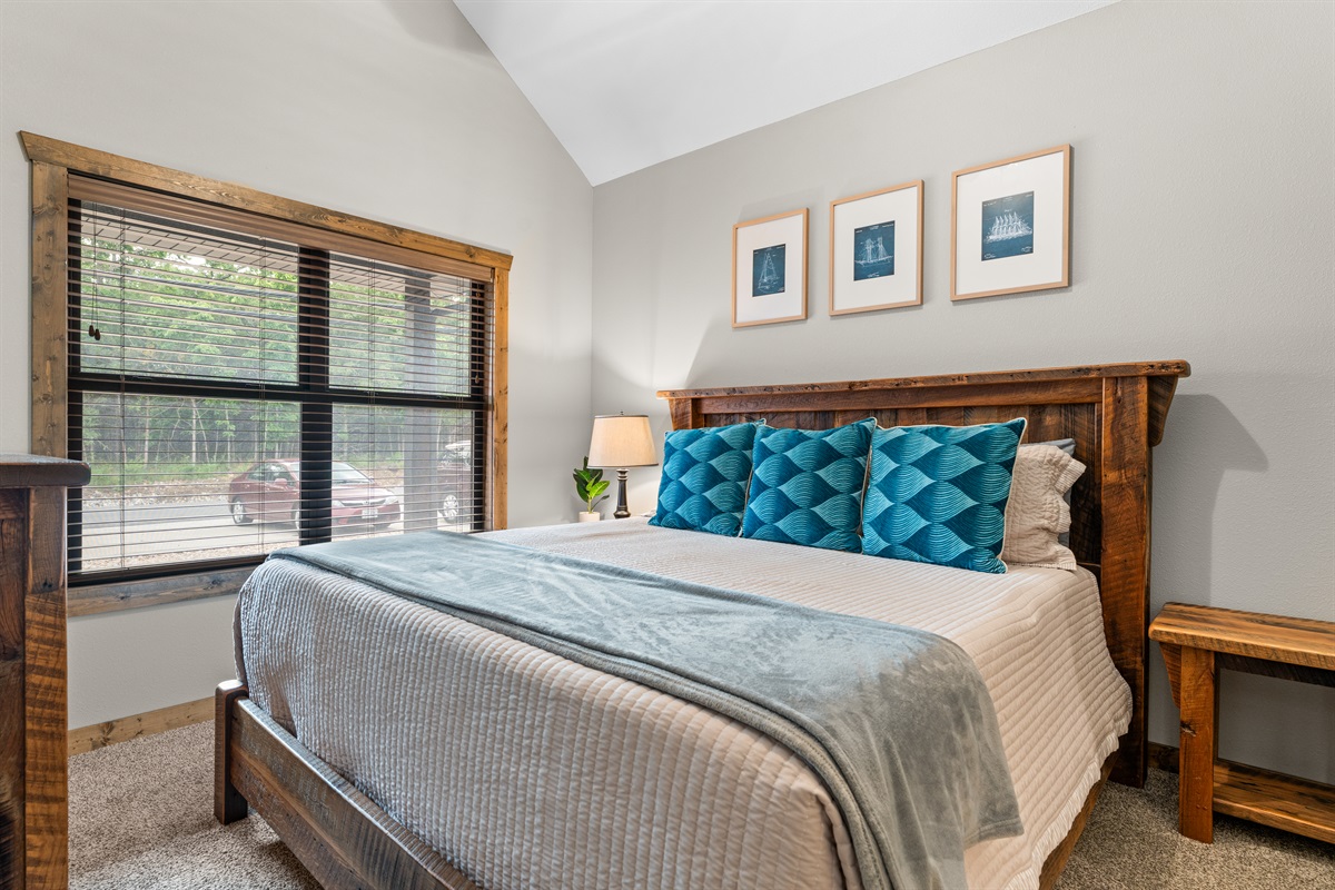 King Size Bed on Main Level