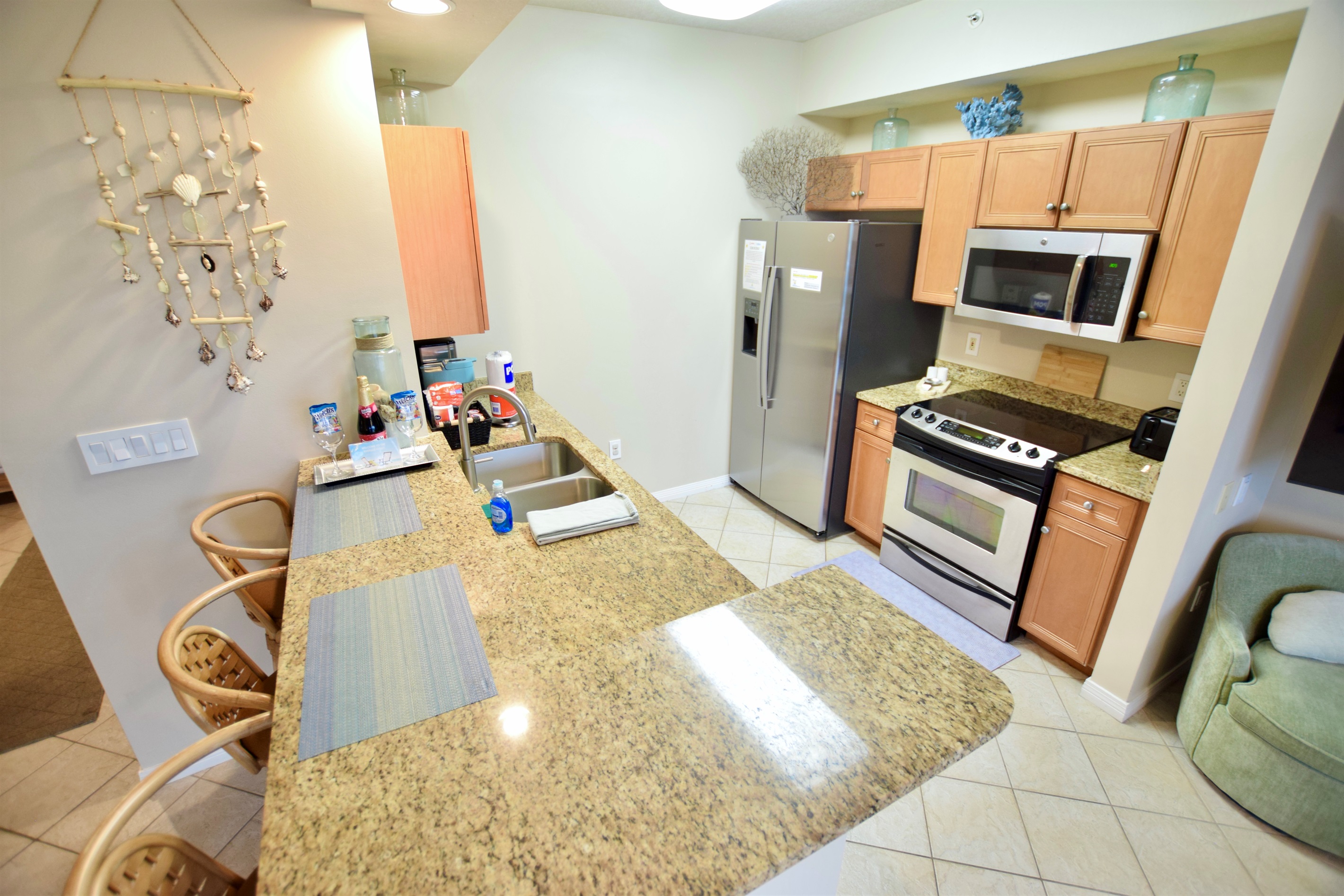 Destin West Gulfside #309: Kitchen