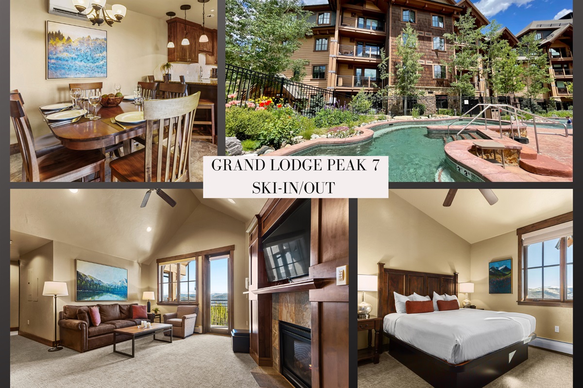 Ski-in/out Grand Lodge Peak 7