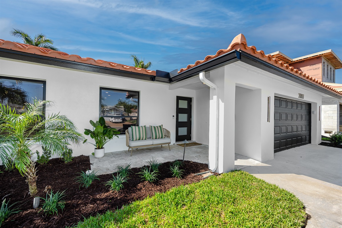 Front of the home