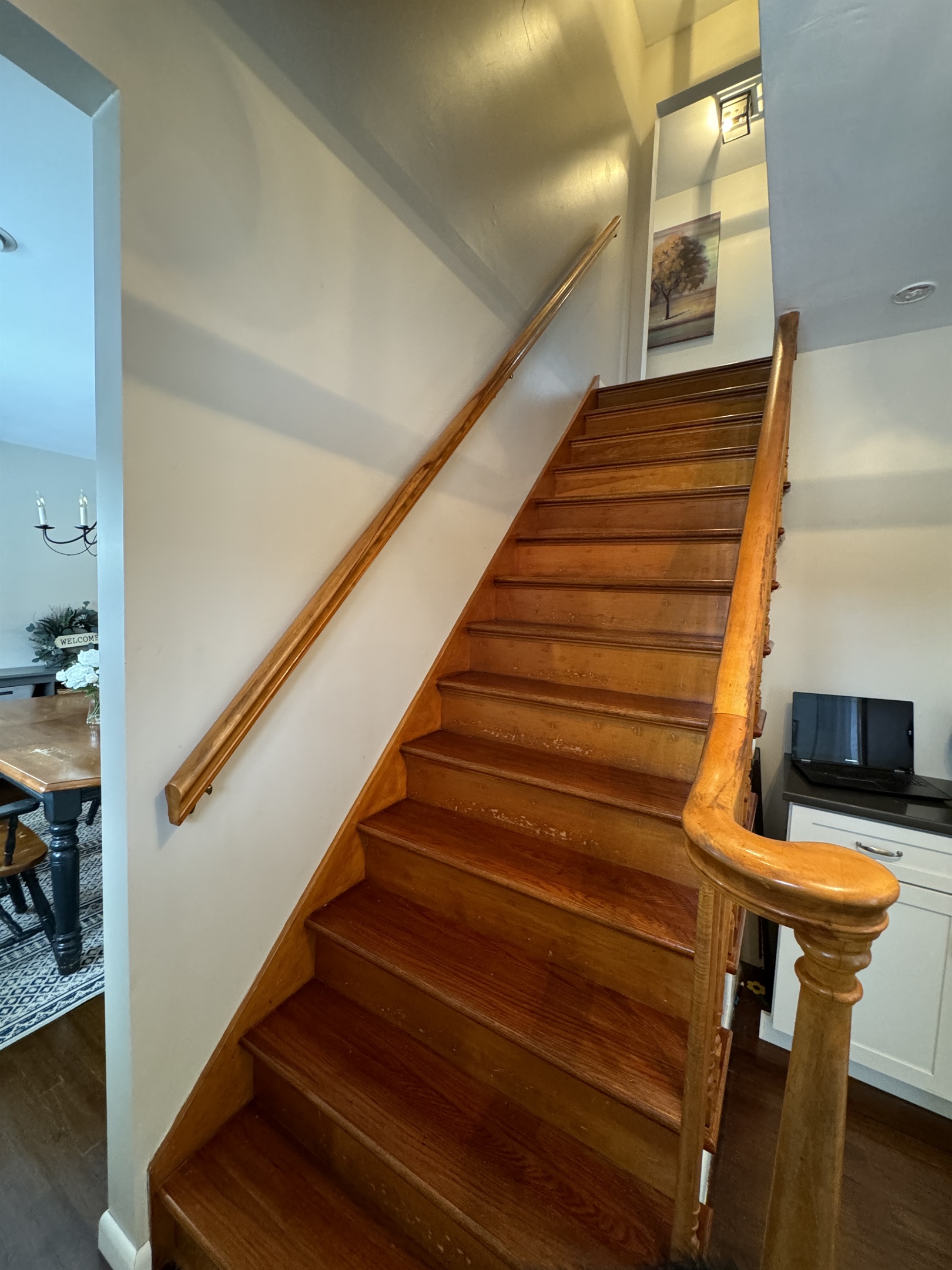 Stairs to 2nd floor
