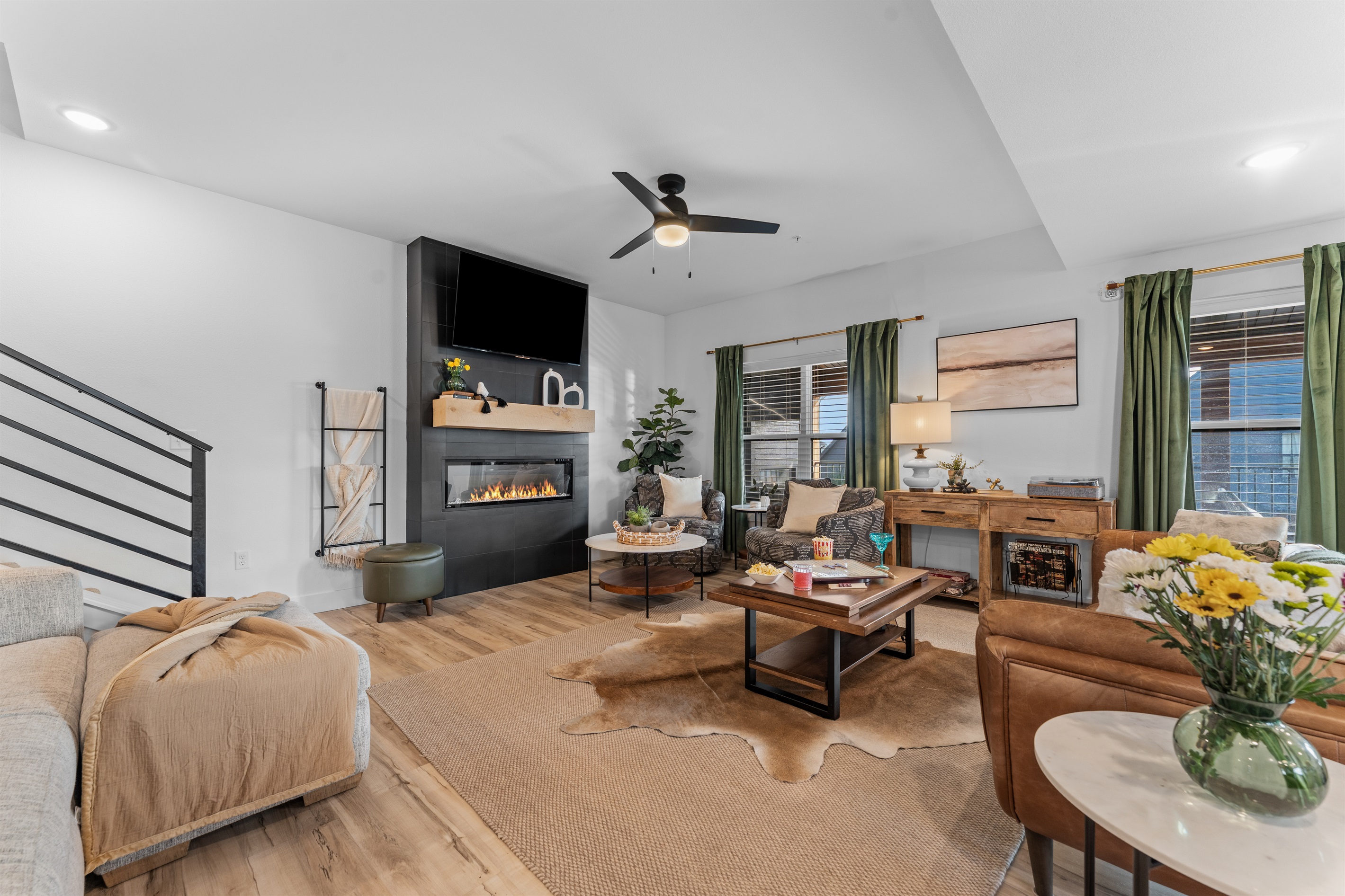 Comfortable living room for relaxing and sharing stories together