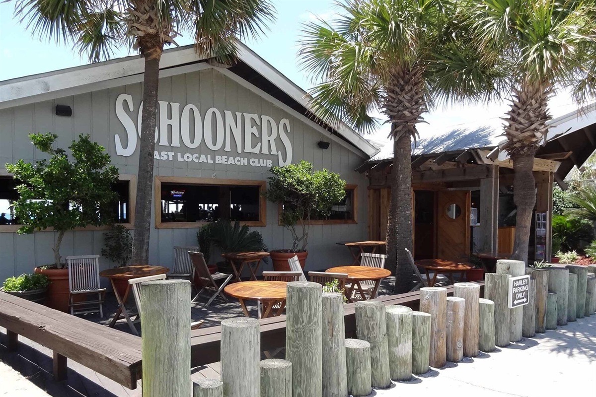 Dinning right next door to our condo