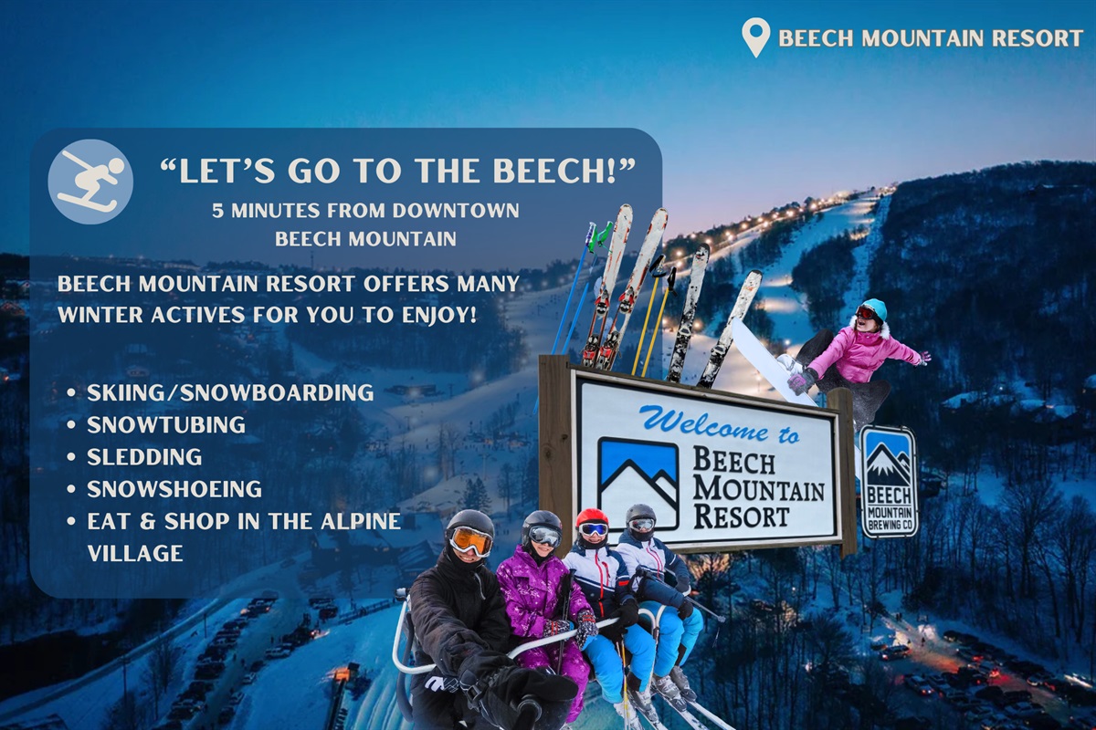 Experience a winter wonderland with endless fun and adventure at Beech Mountain Resort!