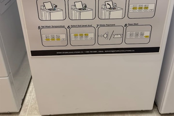 I find these washing machines hold a lot. It takes 37 minutes to complete a cycle.