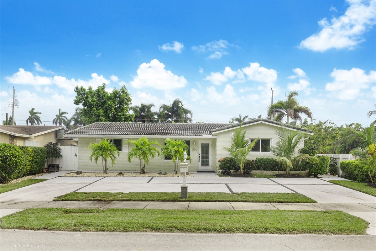 Front Yard & Driveway
