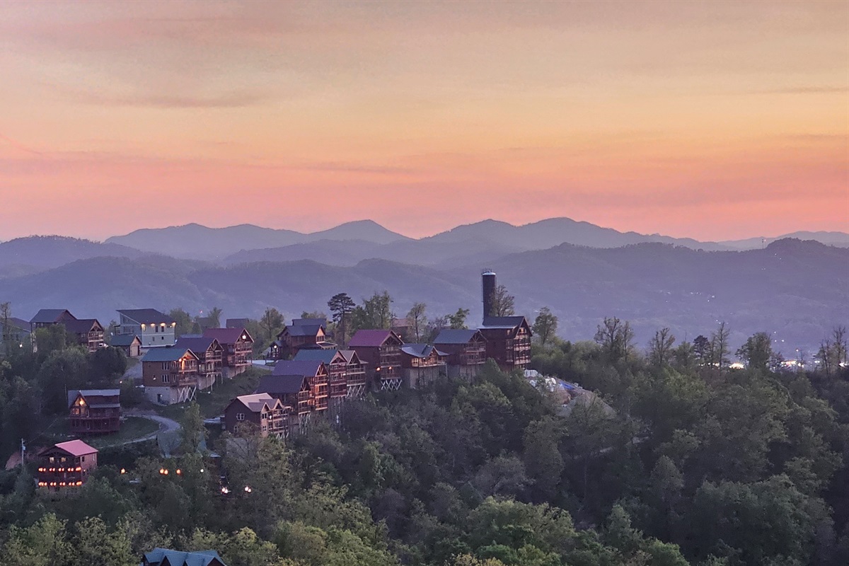 The most amazing sunset views taken from the cabin deck!