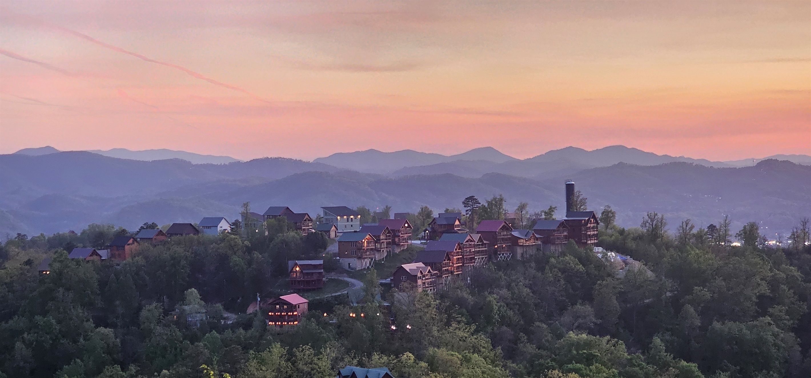 The most amazing sunset views taken from the cabin deck!