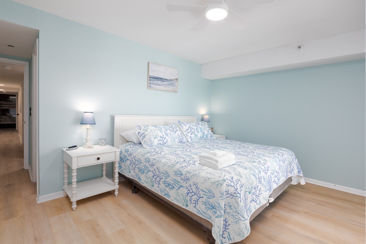 Master bedroom setup