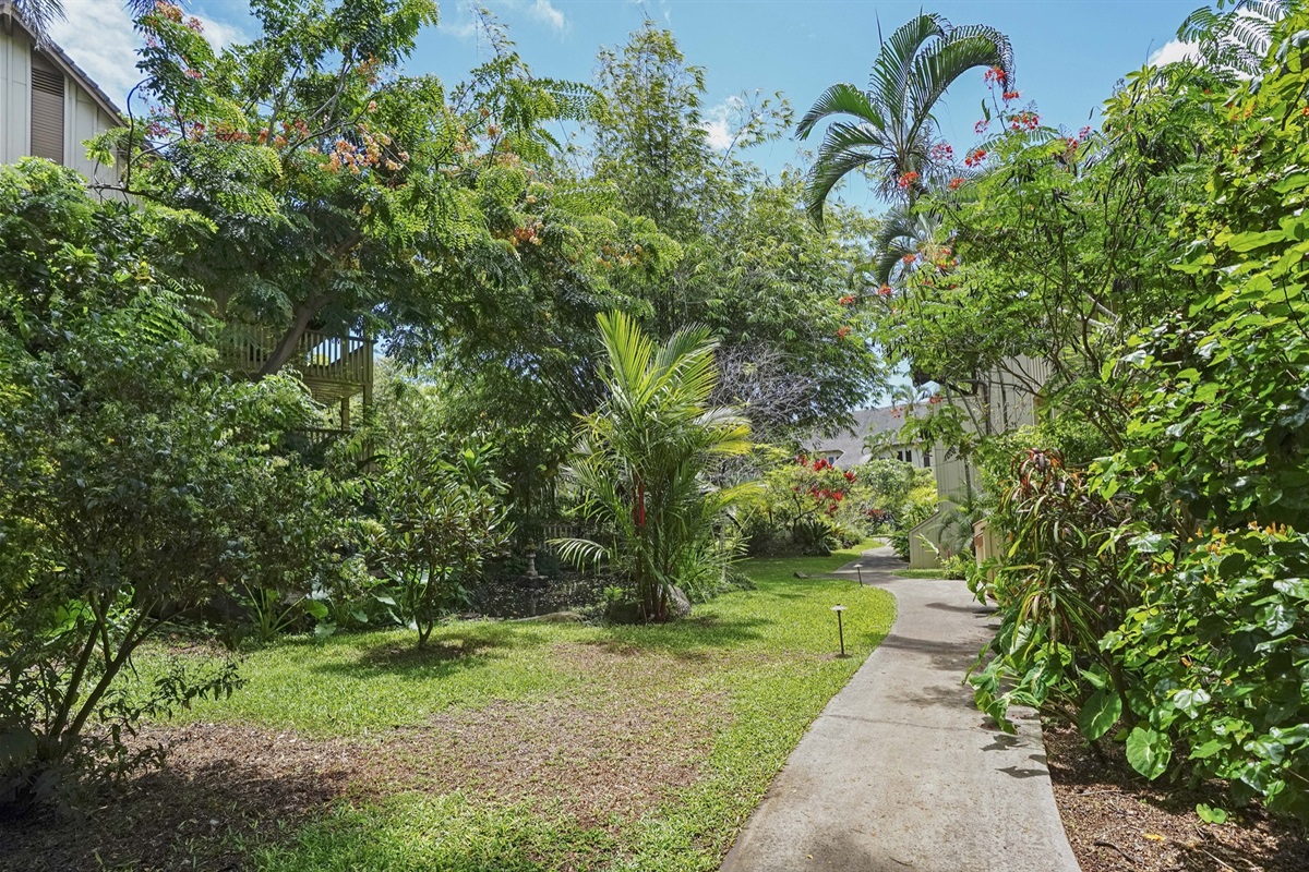 Beautiful gardens