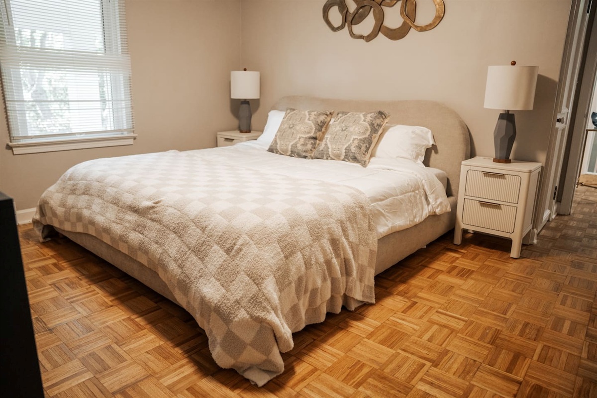 King bed