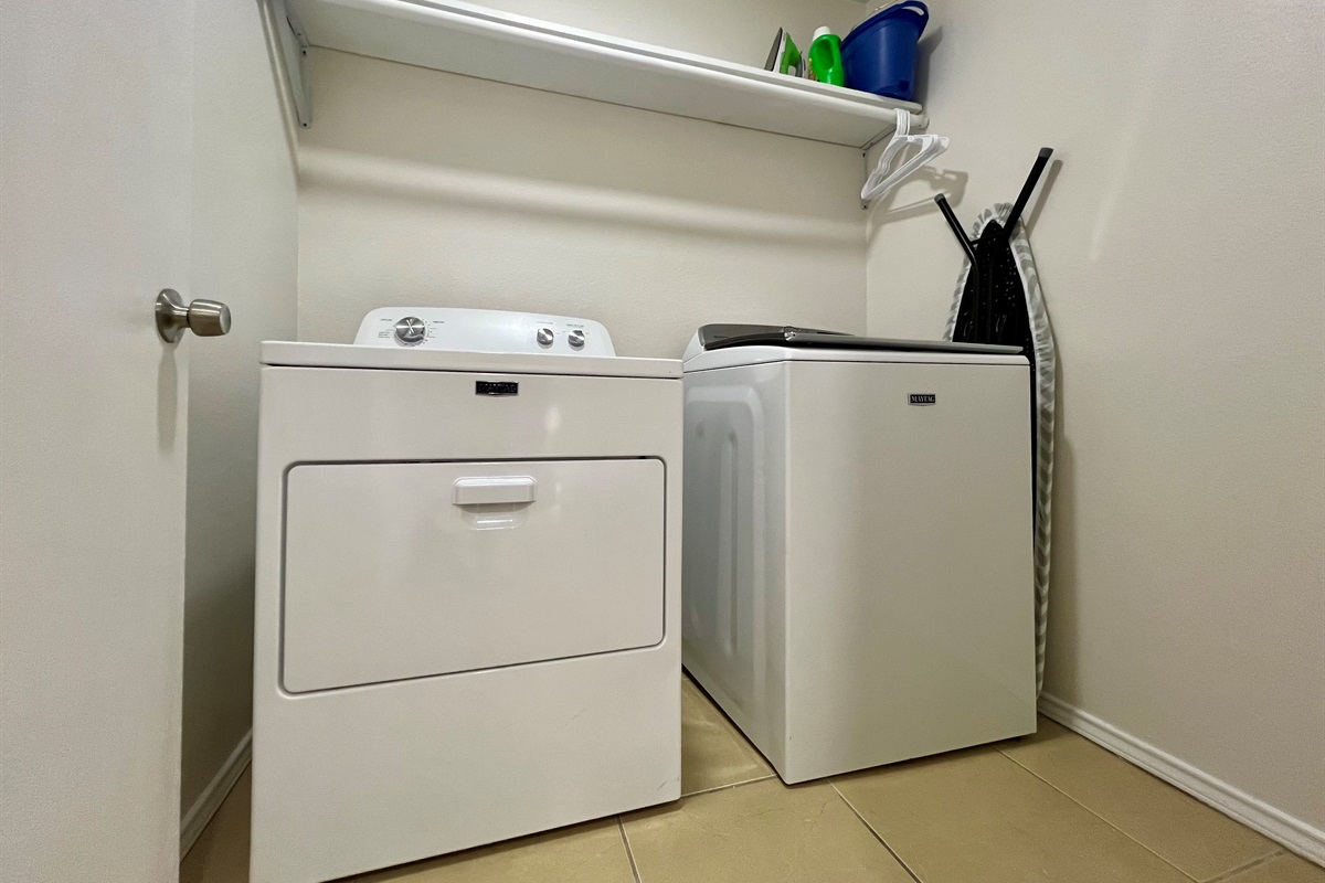 In-home washer/dryer