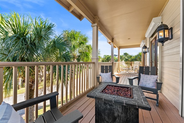 Spacious Covered Porch Perfect for Entertaining