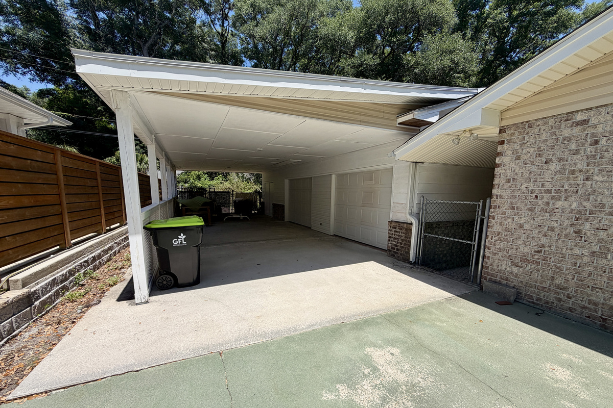 Outside Car Port