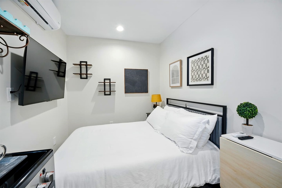 Compact workspace ideal for focused moments