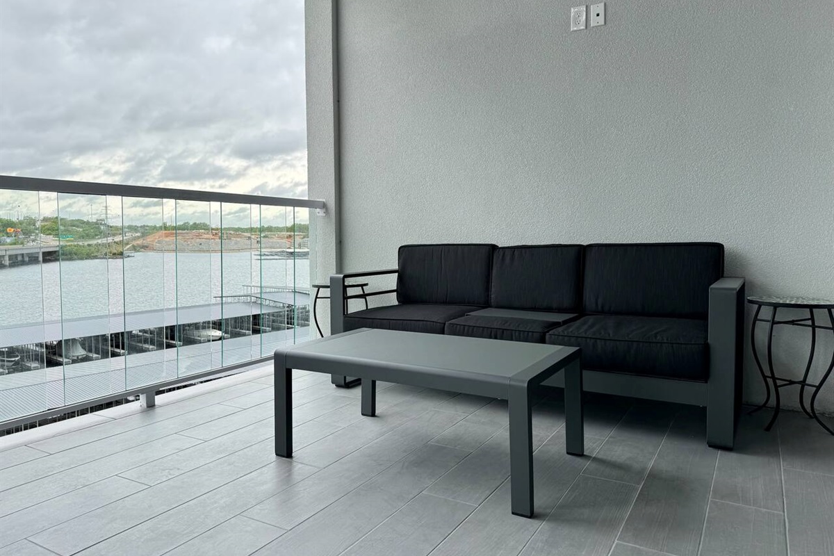 Outdoor seating areas