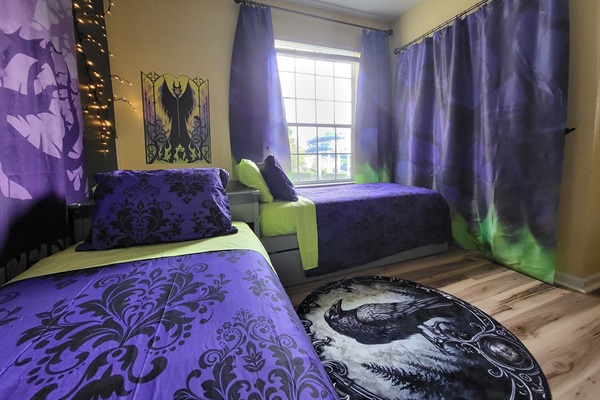 Is that a water slide I see out that window?  YUP!