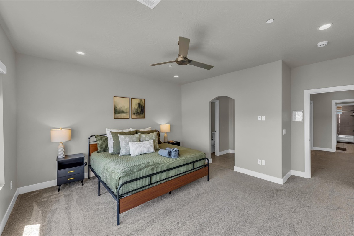 Oversized Primary Suite with Reading Nook