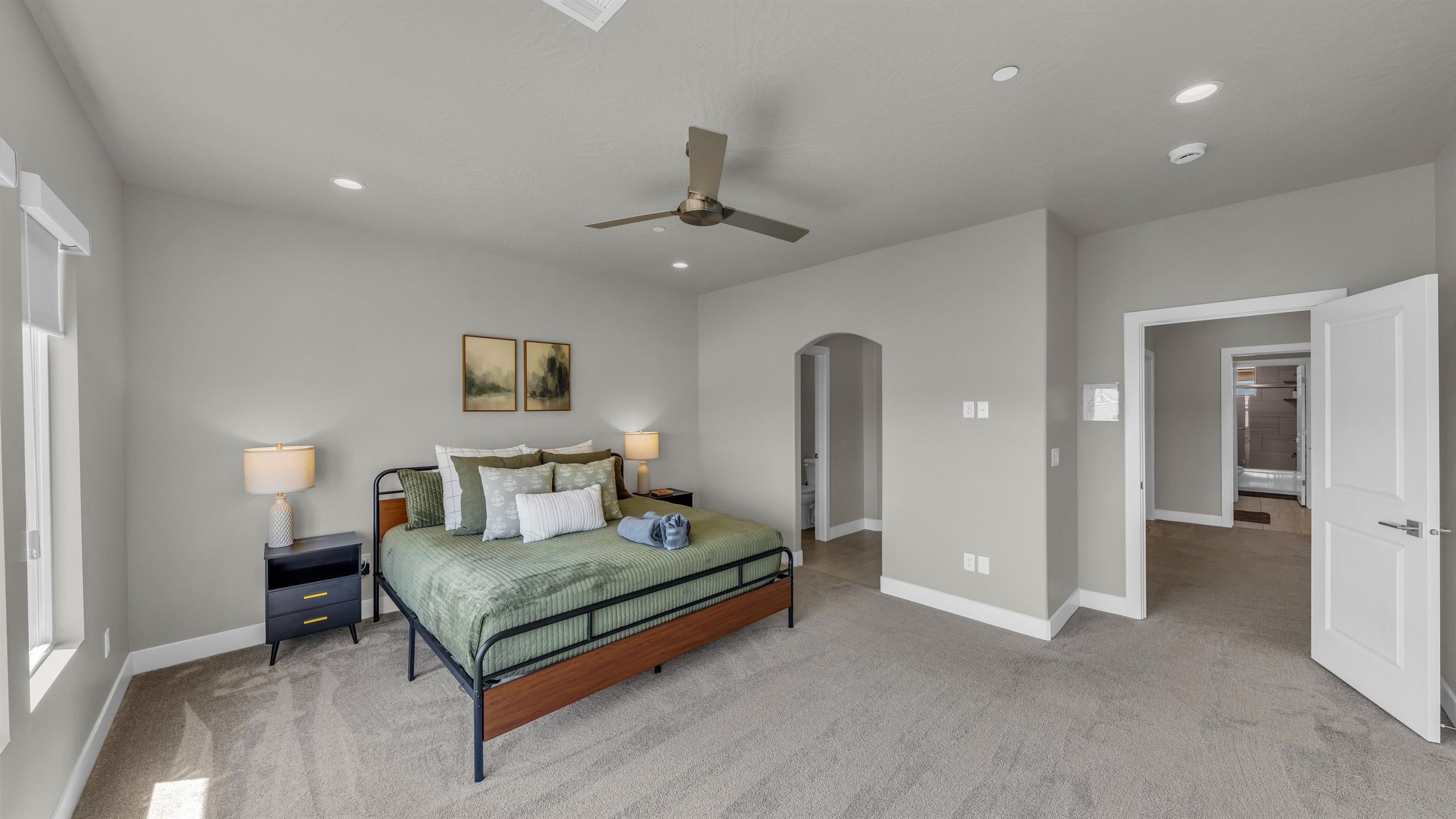 Oversized Primary Suite with Reading Nook