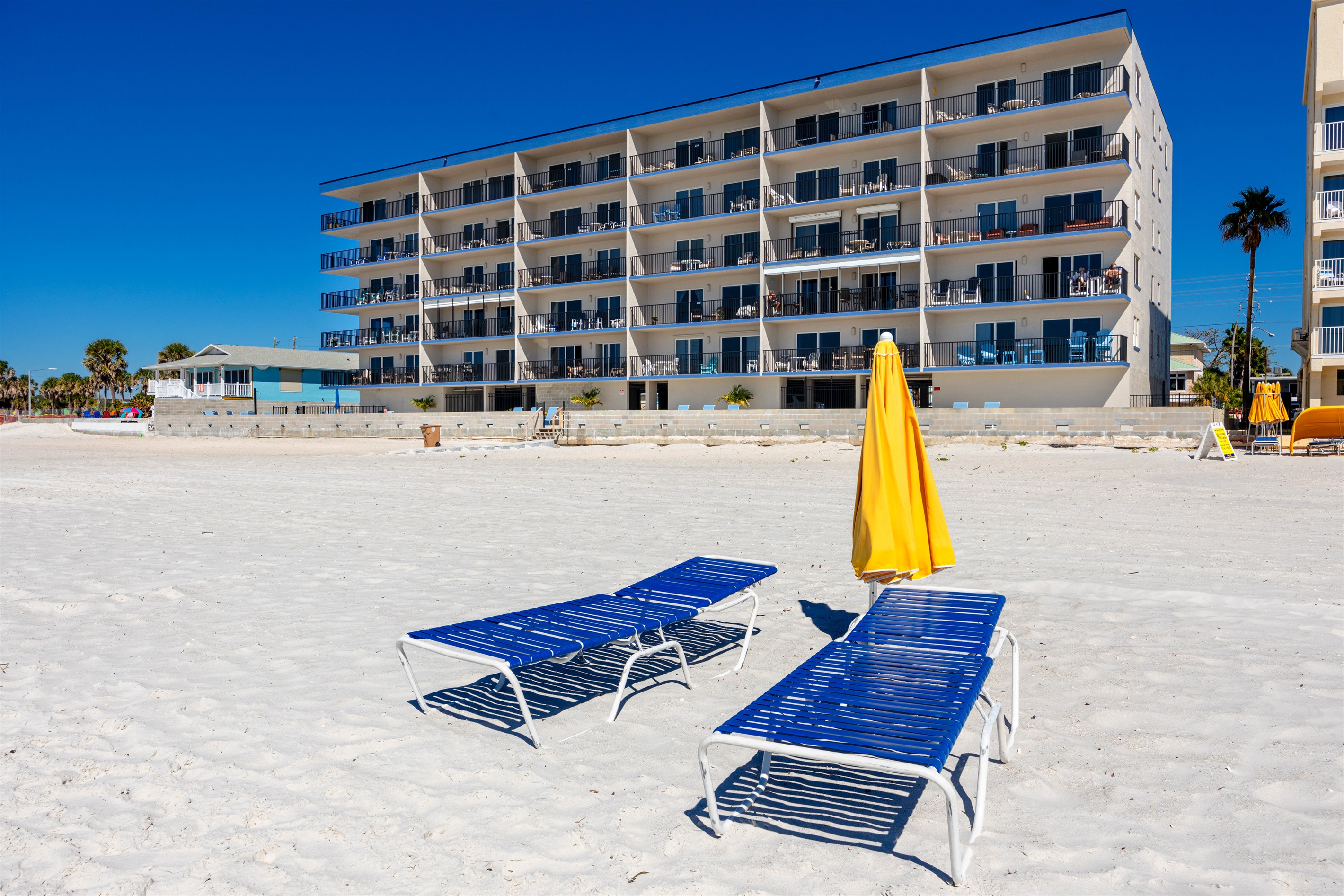 Beach chairs available
