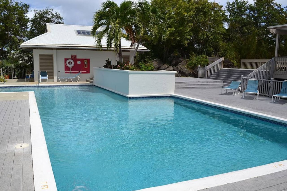 Association pool, shared with other condos