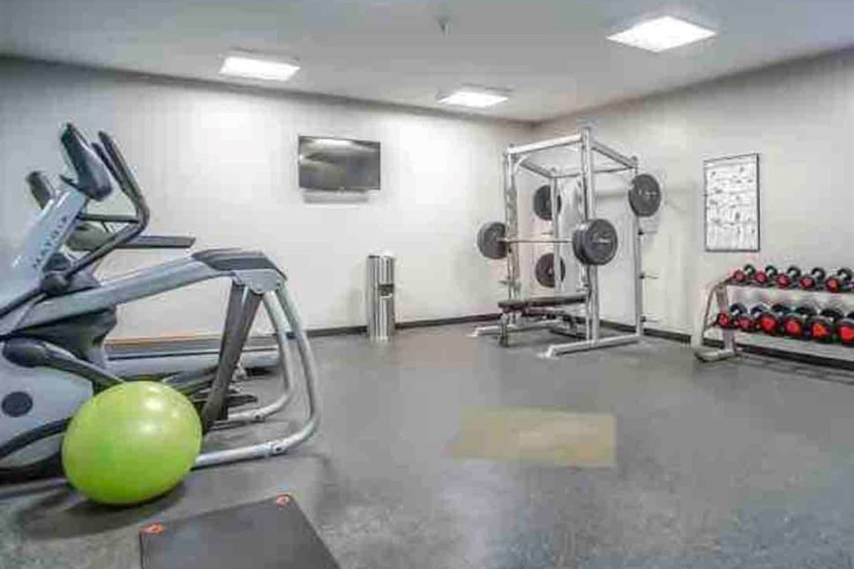 Exercise facility located on site