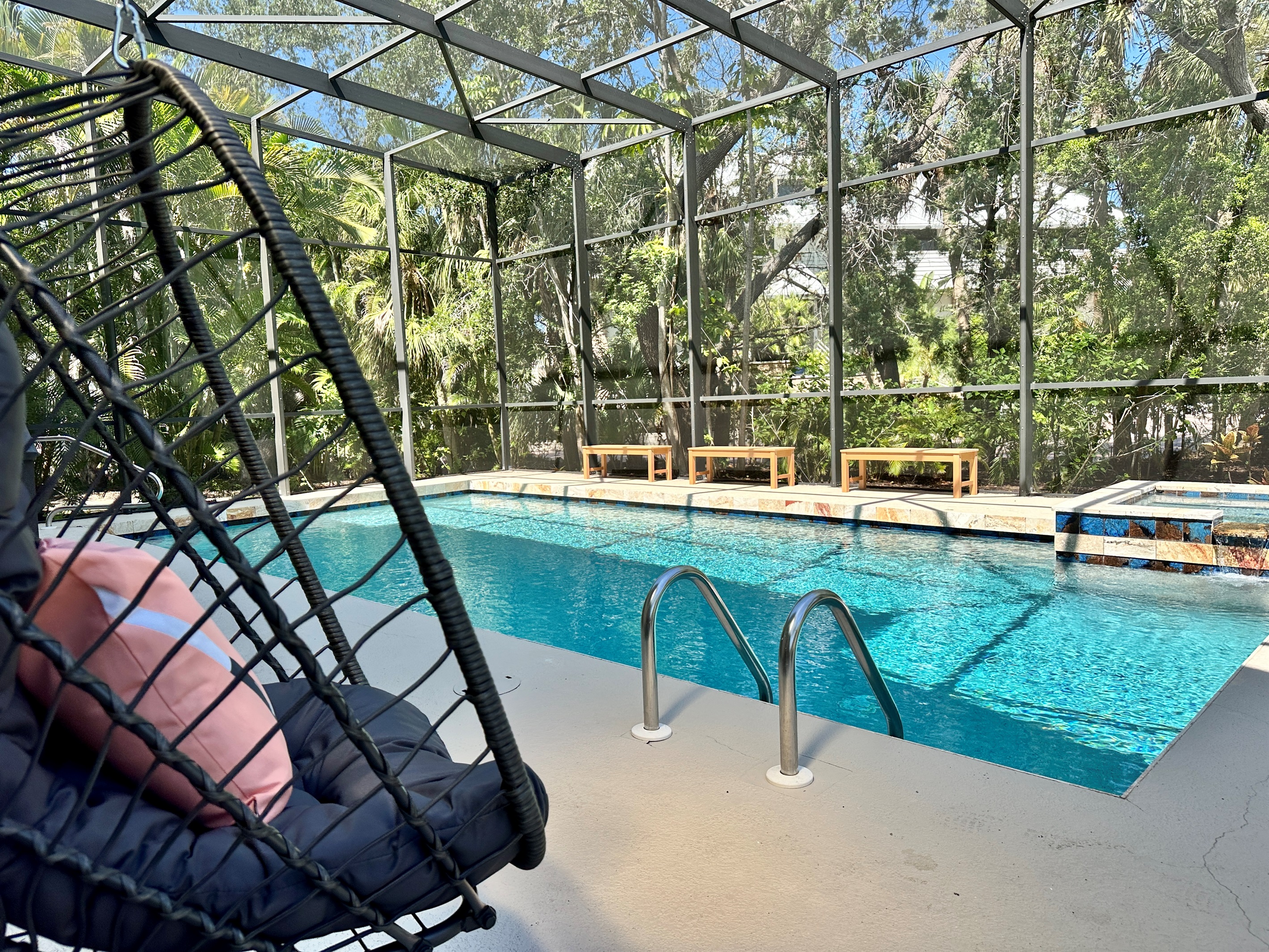 “Stay. Play. Recover.”  Not just a tagline — it’s the rhythm of this home. Designed for the in-between moments that matter just as much as game time.