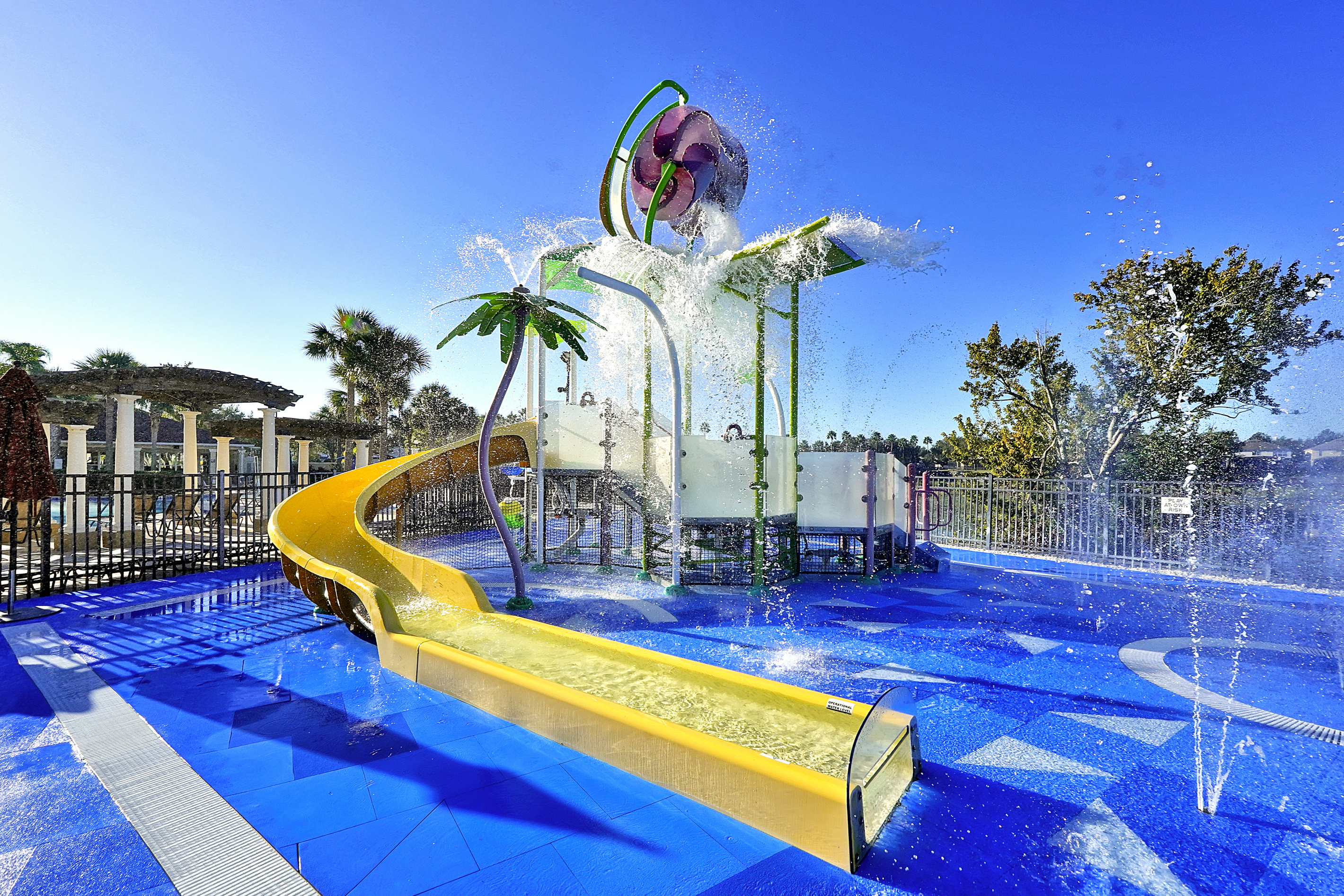 Splash, play and cool down at Windsor Hills’ fun-filled splash pad.